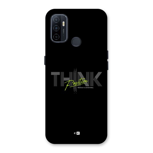 Think Positive Only Back Case for Oppo A33 (2020)