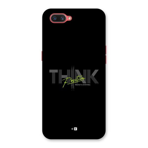 Think Positive Only Back Case for Oppo A3s