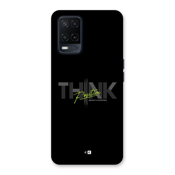 Think Positive Only Back Case for Oppo A54