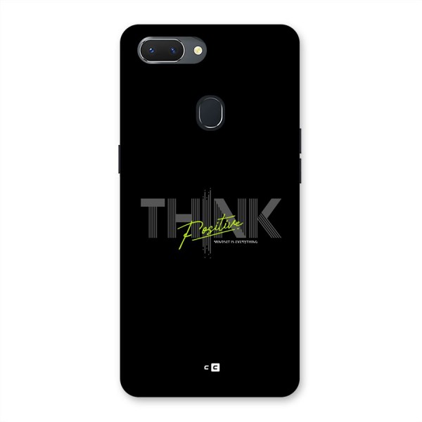 Think Positive Only Back Case for Realme 2