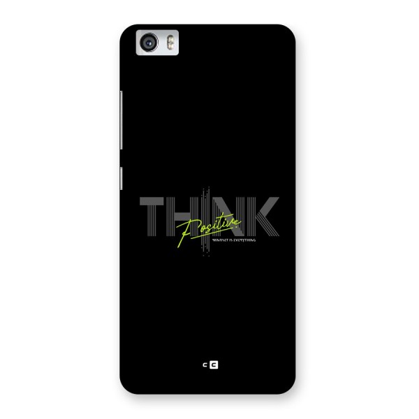 Think Positive Only Back Case for Redmi Mi 5