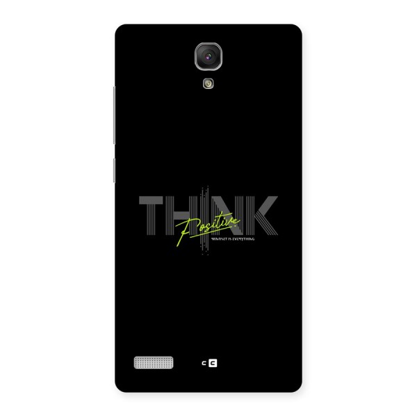 Think Positive Only Back Case for Redmi Note