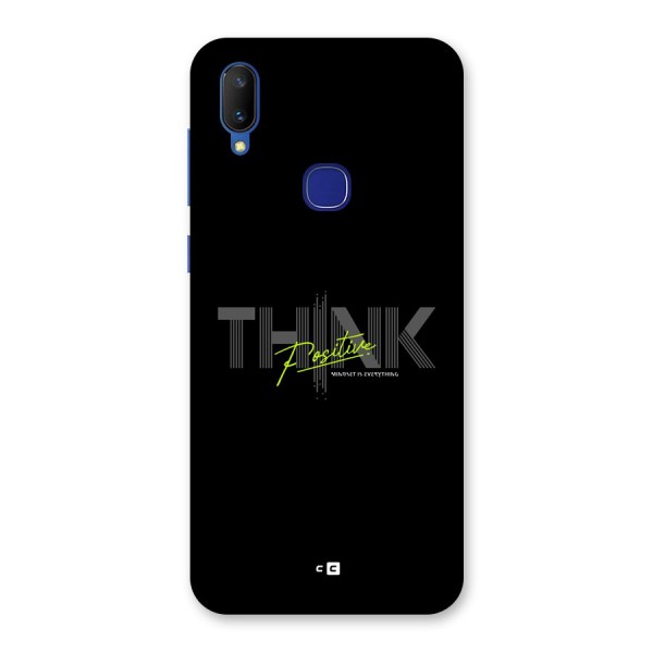 Think Positive Only Back Case for Vivo V11