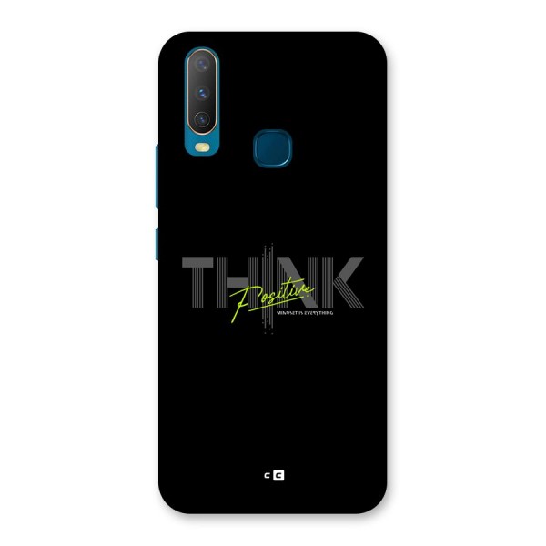 Think Positive Only Back Case for Vivo Y11