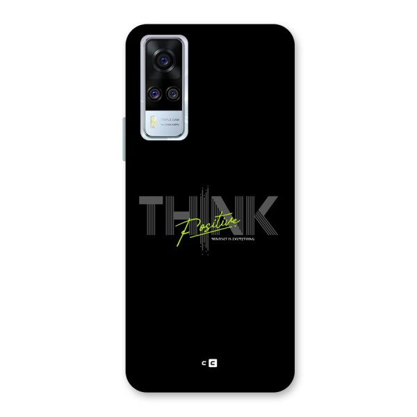 Think Positive Only Back Case for Vivo Y51