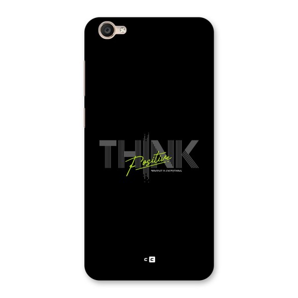 Think Positive Only Back Case for Vivo Y55s