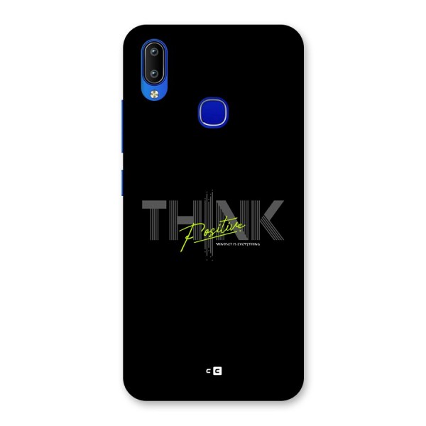 Think Positive Only Back Case for Vivo Y91