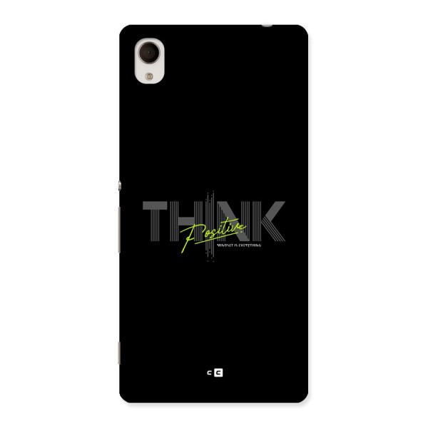 Think Positive Only Back Case for Xperia M4 Aqua