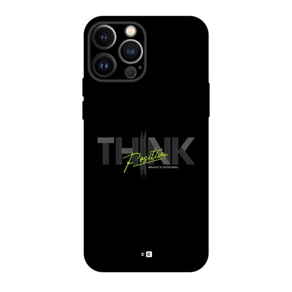 Think Positive Only Back Case for iPhone 13 Pro Max