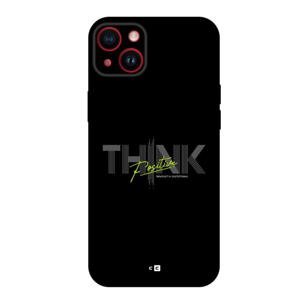 Think Positive Only Back Case for iPhone 14 Plus