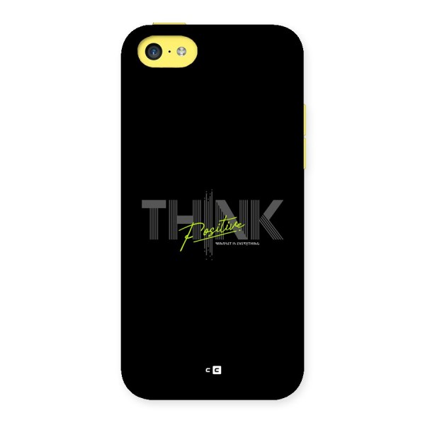 Think Positive Only Back Case for iPhone 5C