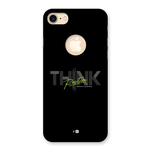 Think Positive Only Back Case for iPhone 8 Logo Cut