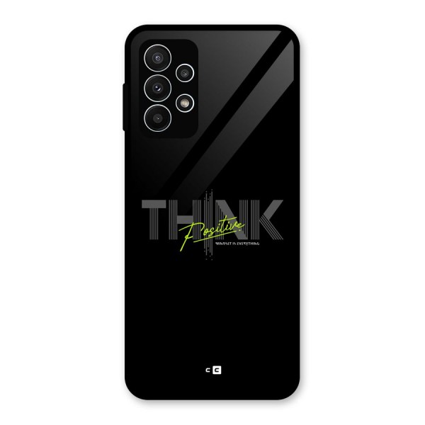 Think Positive Only Glass Back Case for Galaxy A23