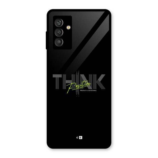 Think Positive Only Glass Back Case for Galaxy M13