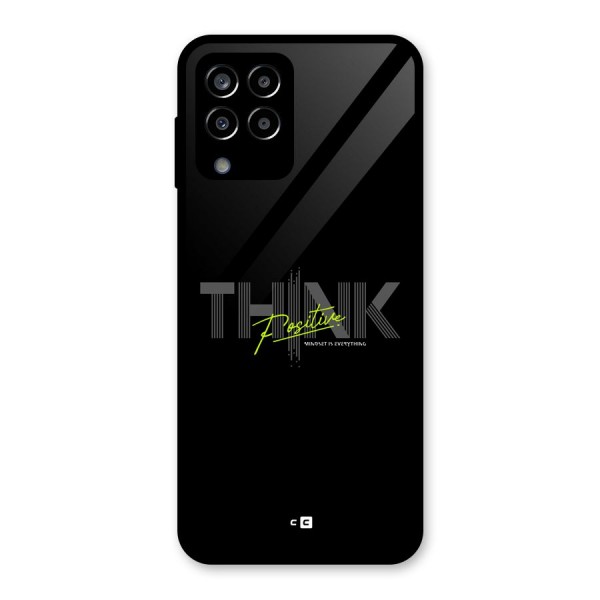 Think Positive Only Glass Back Case for Galaxy M33