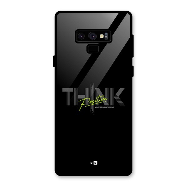 Think Positive Only Glass Back Case for Galaxy Note 9