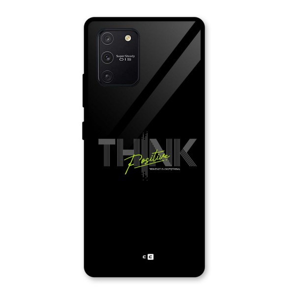 Think Positive Only Glass Back Case for Galaxy S10 Lite