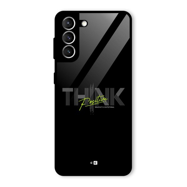Think Positive Only Glass Back Case for Galaxy S21 5G