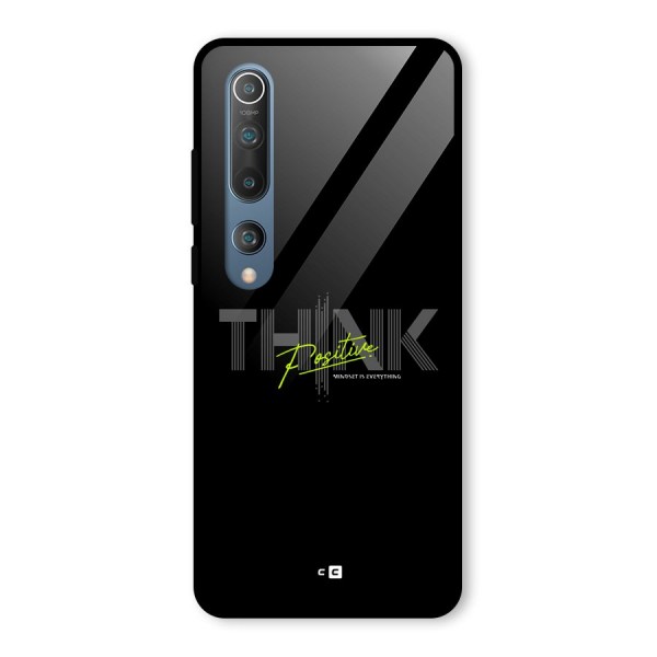 Think Positive Only Glass Back Case for Mi 10