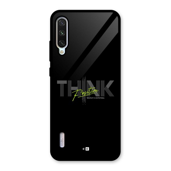 Think Positive Only Glass Back Case for Mi A3