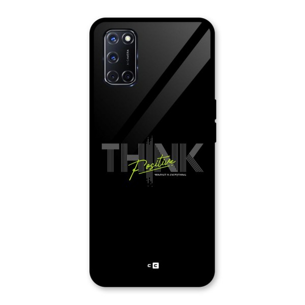 Think Positive Only Glass Back Case for Oppo A52