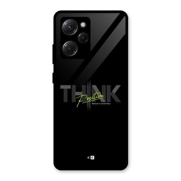 Think Positive Only Glass Back Case for Poco X5 Pro