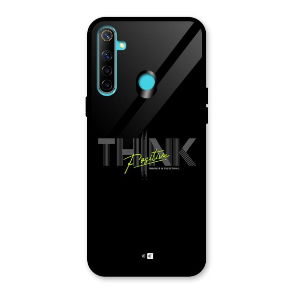 Think Positive Only Glass Back Case for Realme 5