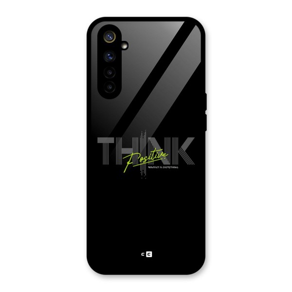 Think Positive Only Glass Back Case for Realme 6