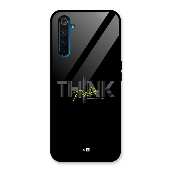 Think Positive Only Glass Back Case for Realme 6 Pro