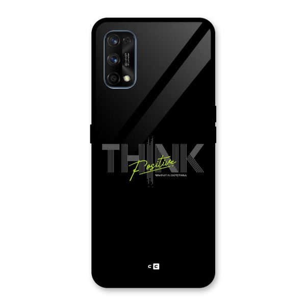 Think Positive Only Glass Back Case for Realme 7 Pro