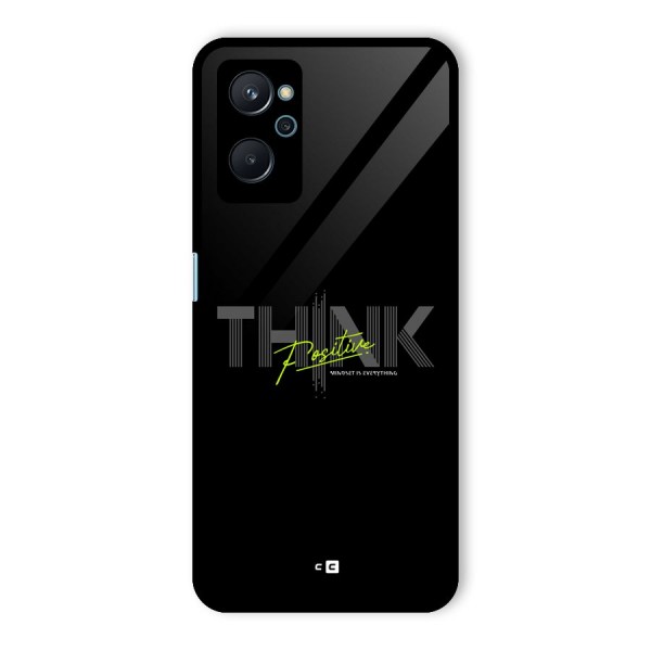 Think Positive Only Glass Back Case for Realme 9i