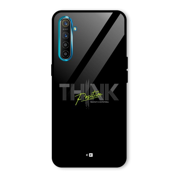 Think Positive Only Glass Back Case for Realme X2