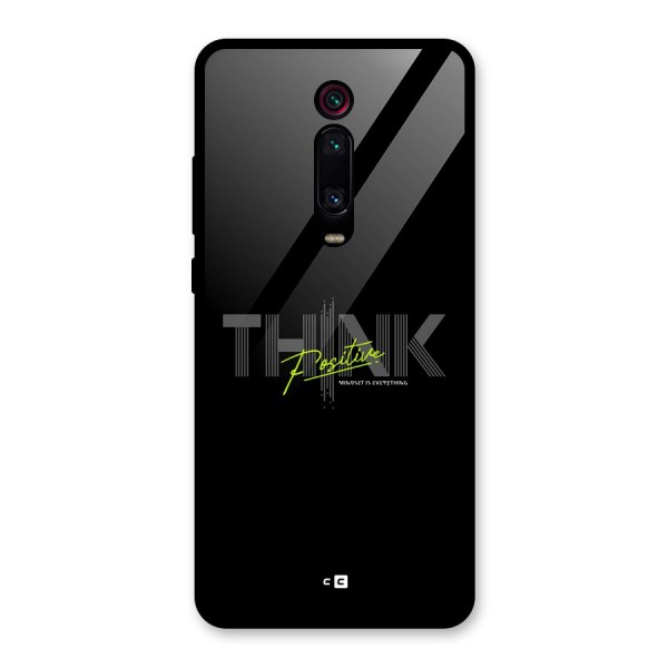 Think Positive Only Glass Back Case for Redmi K20 Pro