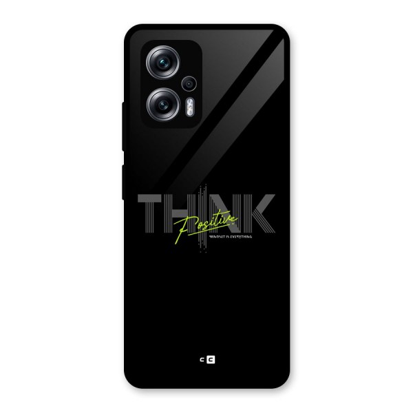 Think Positive Only Glass Back Case for Redmi K50i