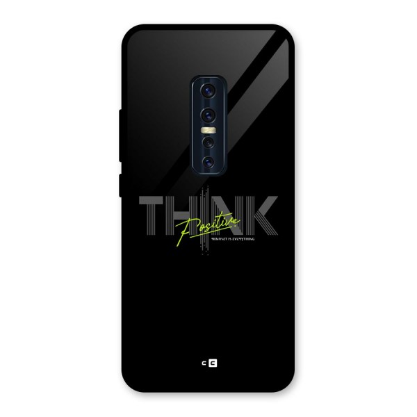 Think Positive Only Glass Back Case for Vivo V17 Pro