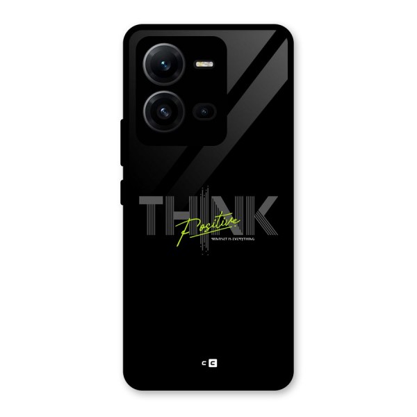 Think Positive Only Glass Back Case for Vivo V25