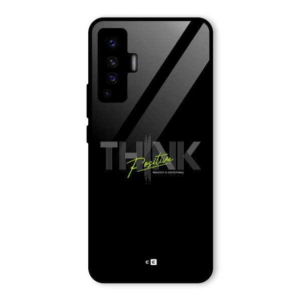 Think Positive Only Glass Back Case for Vivo X50