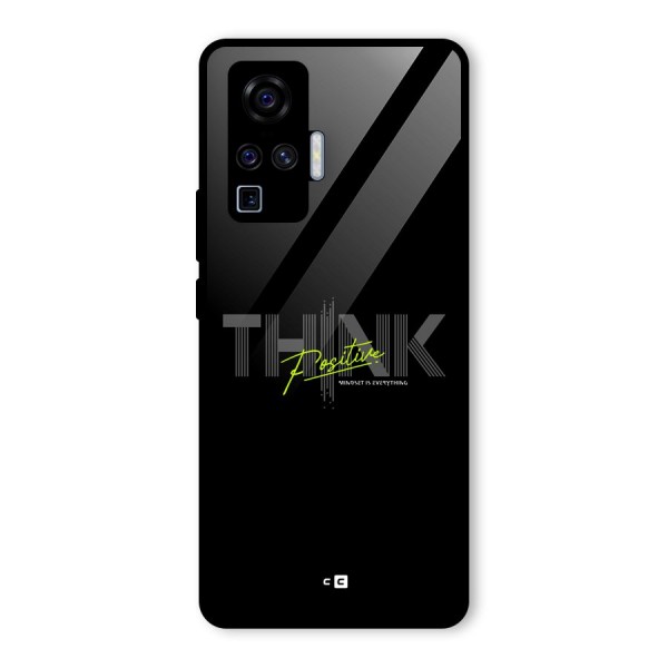 Think Positive Only Glass Back Case for Vivo X50 Pro