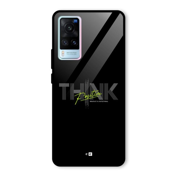 Think Positive Only Glass Back Case for Vivo X60
