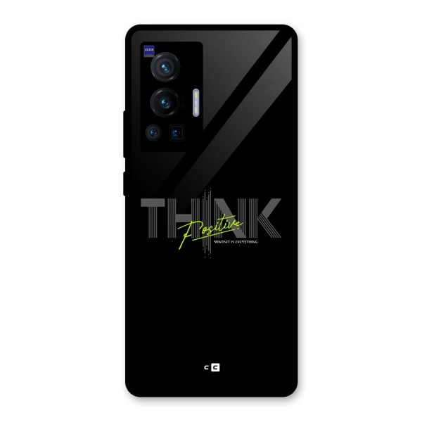 Think Positive Only Glass Back Case for Vivo X70 Pro