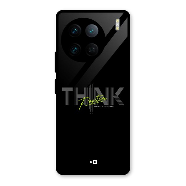 Think Positive Only Glass Back Case for Vivo X90 Pro