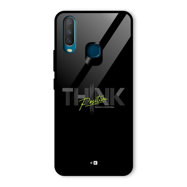 Think Positive Only Glass Back Case for Vivo Y12