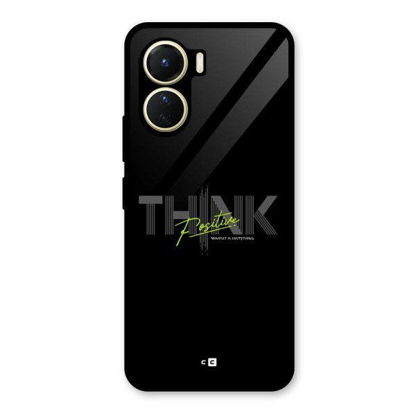 Think Positive Only Glass Back Case for Vivo Y56