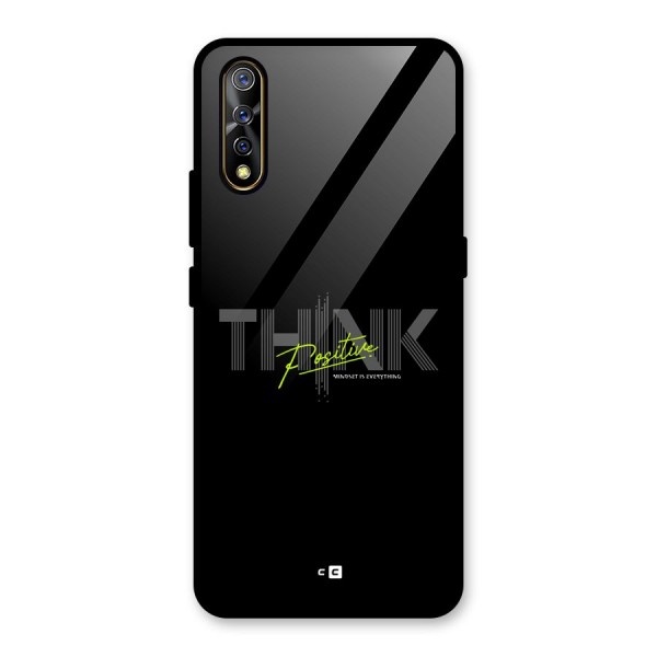 Think Positive Only Glass Back Case for Vivo Z1x