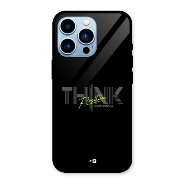 Think Positive Only Glass Back Case for iPhone 13 Pro