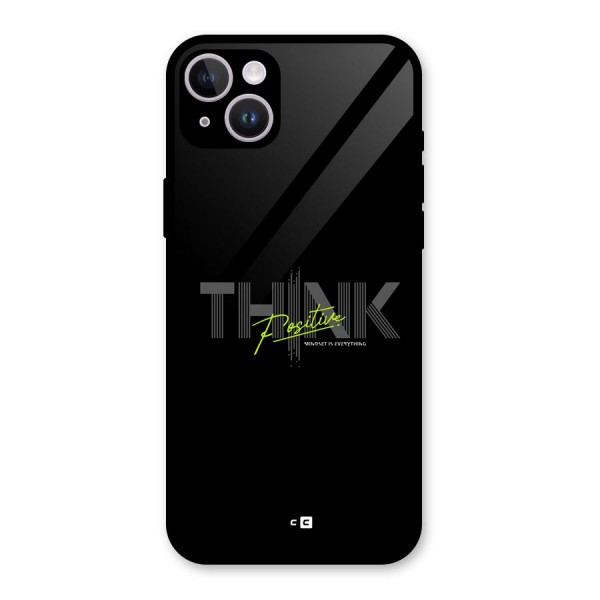 Think Positive Only Glass Back Case for iPhone 14 Plus