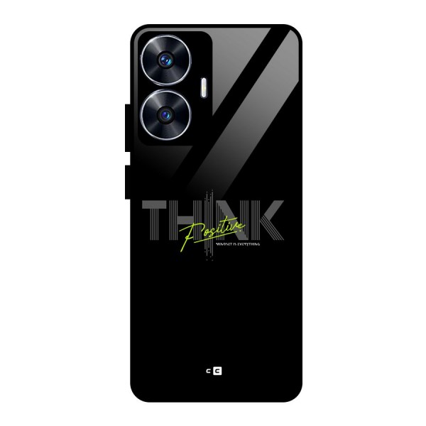 Think Positive Only Glass Back Case for realme C55