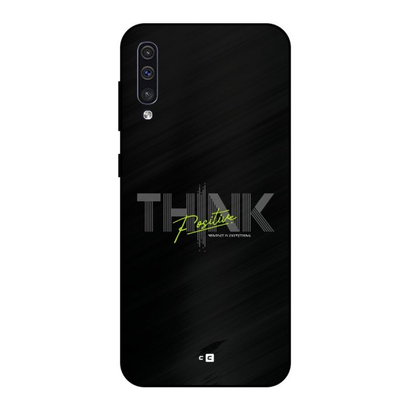 Think Positive Only Metal Back Case for Galaxy A50