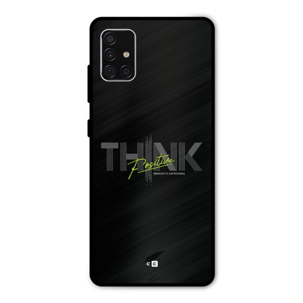 Think Positive Only Metal Back Case for Galaxy A51