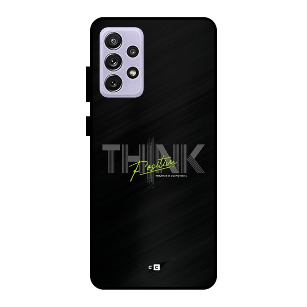 Think Positive Only Metal Back Case for Galaxy A72